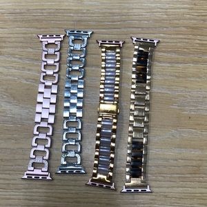 Apple Watch bands 38mm/40mm 4 metal links unbranded